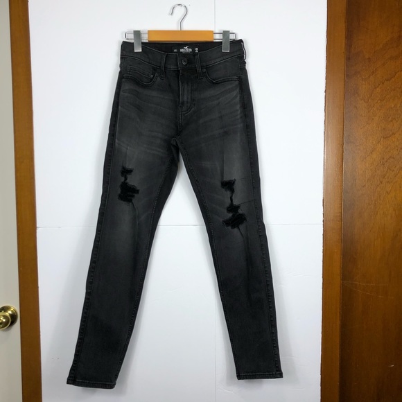 Hollister Denim - 3/$30 Hollister distressed skinny jeans Sz 28